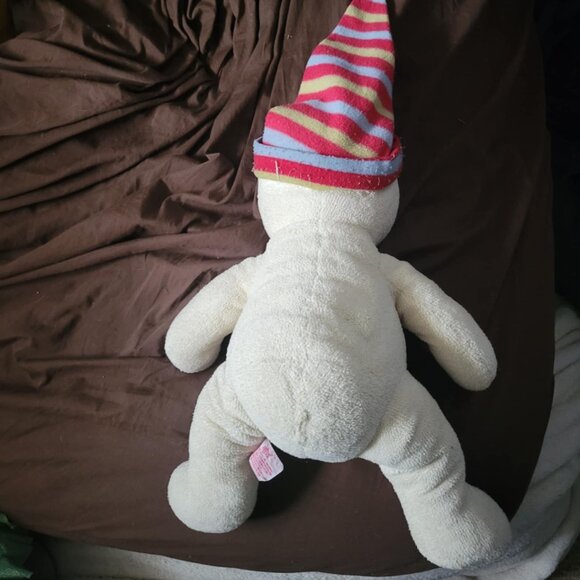 Russ Berrie SNOWDIN Snowman Plush 20" EUC Multi Color Hat - Picture 6 of 6